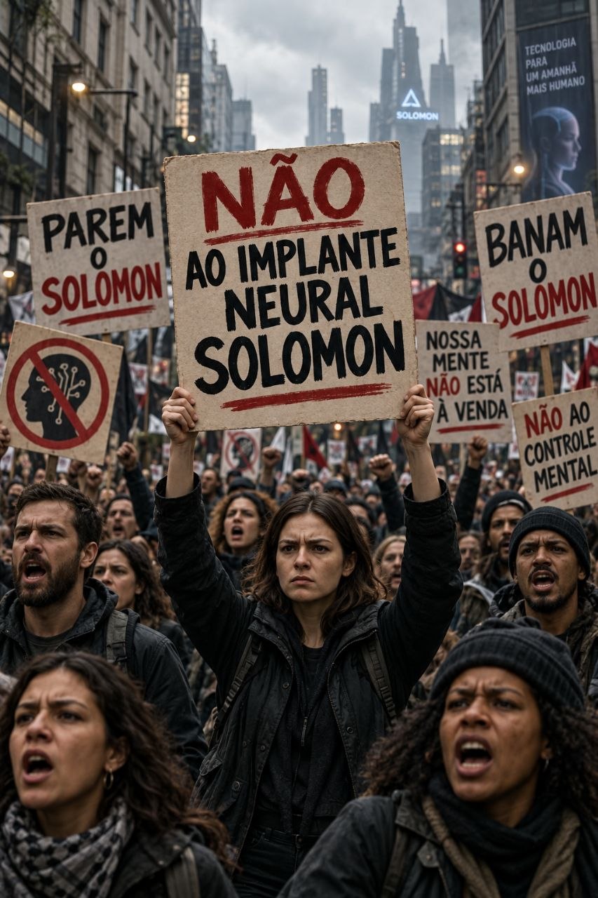 Ilustração representando os anti-solomonistas